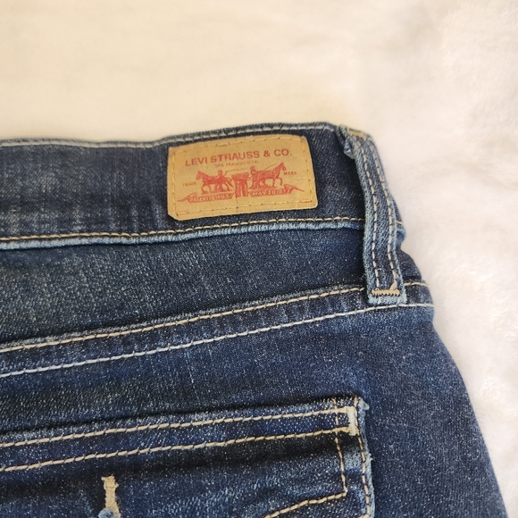 VINTAGE LEVI'S TOO SUPER LOW FLARE JEANS - Picture 11 of 11